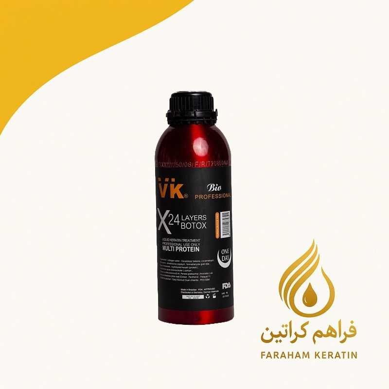 بوتاکس مو vk 24 لایه
